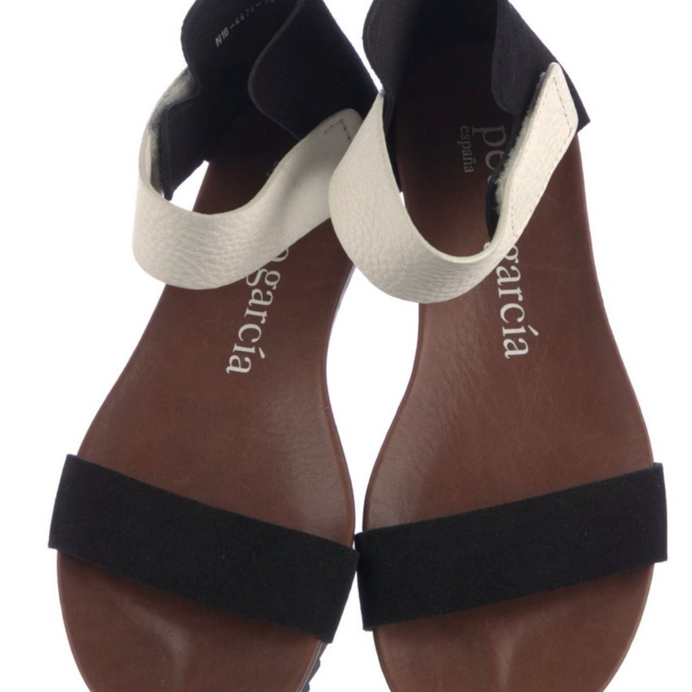 Pedro Garcia Jalila black & white sandals - Picture 3 of 5